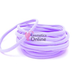 Bentite de par elastice pentru scoala sau sport BDP007 Mov - 6 bucati 